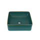 Раковина чаша Bronze de Luxe Golden Meadow 1063, зеленый