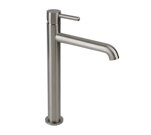 Смеситель для раковины высокий FILARETE Roun FL6020NK, никель