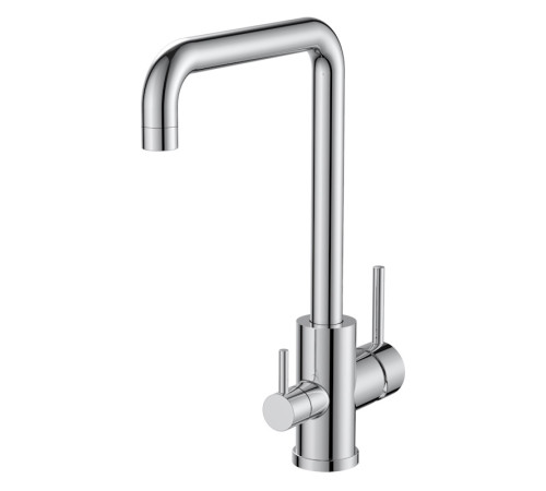 Смеситель для кухни с подключением фильтра Voda Kitchen FW519, хром