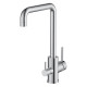 Смеситель для кухни с подключением фильтра Voda Kitchen FW519, хром