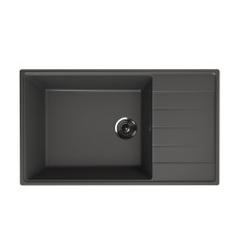Кухонная мойка Ulgran Quartz Prima 860-09, мокрый асфальт