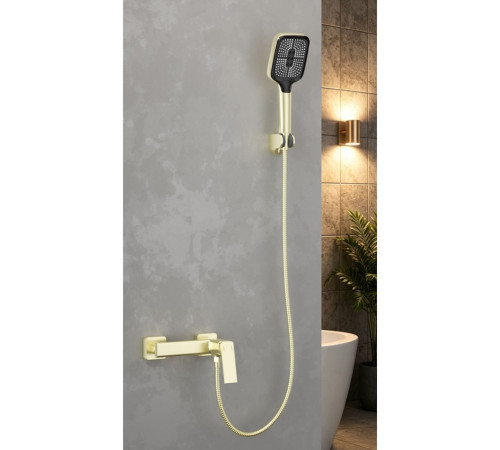 Смеситель для душа Savol S-DG2323C, матовое золото