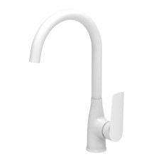 Смеситель для кухни Esko Lagos White LG519W, белый