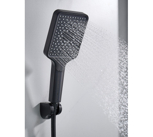 Смеситель для ванны Shevanik S4522H, черный