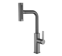 Смеситель для кухни Fmark FS8266Q, графит