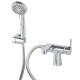 Смеситель для раковины с душевой лейкой Frap F1252, хром