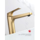 Смеситель для раковины высокий Raglo R07.15.03, золотой сатин