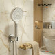 Лейка для душа BRAVAT D2126CP-SW, хром