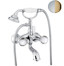 Смеситель для ванны Fiore XT SKY (SWAROVSKI®) 17CO0600, хром/золото