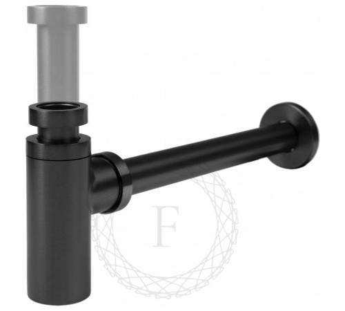 Сифон для раковины FILARETE FL70BG, графит