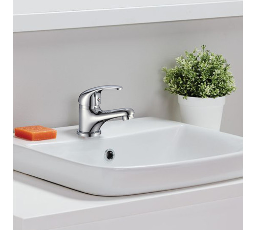 Смеситель для раковины WesnaArt LISTOK LIS01-210, хром