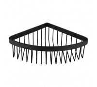 Полка корзина угловая Grocenberg AC0094BL, черный