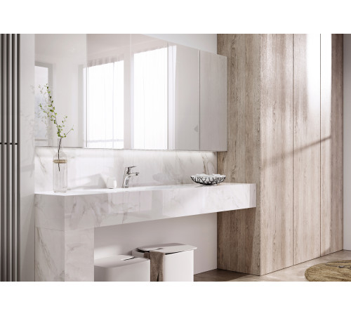 Смеситель для раковины Fiore KYRO 86CR8110, хром (с донным клапаном)