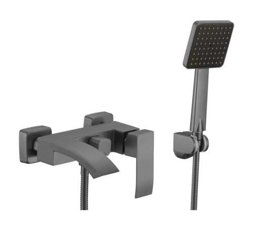 Смеситель для ванны Fmark FS8624Q, графит