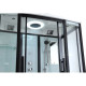 Душевая кабина (душевой бокс) Timo Standart Black T-6650B, 150x88x220