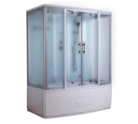 Душевая кабина (душевой бокс) Timo Standart Silver Fabric T-6670SF, 170x88x220