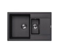 Кухонная мойка Florentina ЛИПСИ 20.250.D0780.302, антрацит