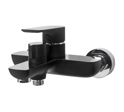 Набор для ванны 3 в 1 Hansberge H7099BC, черный/хром