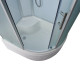 Душевая кабина Timo Standart Silver Fabric T-6620SFL, 120x85x220