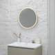 Зеркало Silver Mirrors Делуна/Deluna D600 TX (алюм. профиль, цвет золото, бесконтактный сенсор)