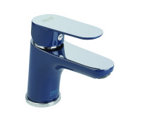 Смеситель для раковины Fiore KEVON CHIC 81TX8120, хром/синий