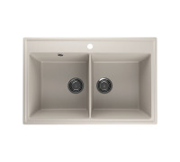 Кухонная мойка Ulgran Quartz Ruma 780-02, лен
