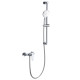Смеситель для душа с гарнитуром BRAVAT F9809940CP-B-SW, хром