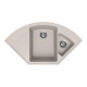 Кухонная мойка Ulgran Quartz Marta 1000-10, песок