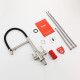 Смеситель для кухни с подключением фильтра Raglo R81.63.05, сатин
