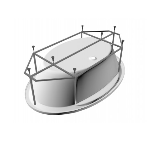 Каркас для ванны сварной Vayer OPAL Гл000007023, 180x120