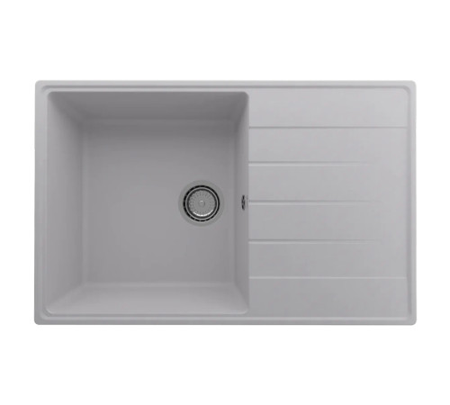 Кухонная мойка Ulgran Quartz Prima 780-04, платина