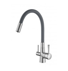 Смеситель для кухни с подключением к фильтру Savol S-L1806-04, хром