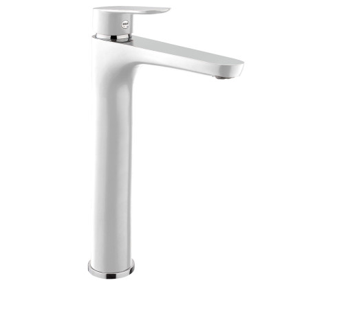 Смеситель для раковины Fiore KEVON CHIC 81WX8119, хром/белый