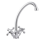 Смеситель для кухни Cron CN4008, хром