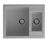 Кухонная мойка GranFest QUADRO 610K, серый