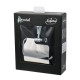 Бумагодержатель с крышкой Sofita Crystal SF-35010