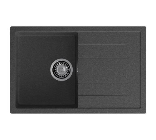 Кухонная мойка GranFest QUADRO 780L, графит