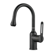 Смеситель для раковины Raffine F101H, черный