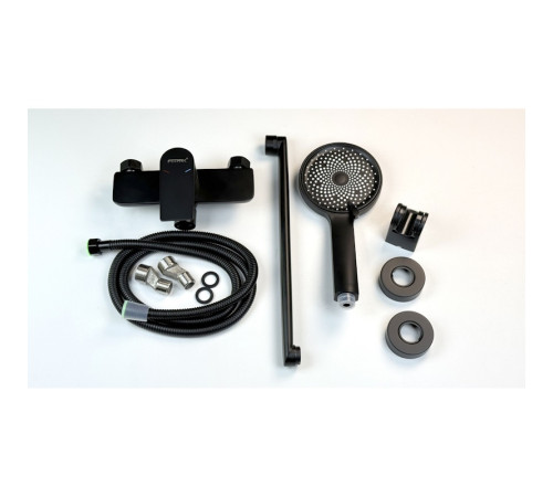 Смеситель для ванны Fmark FS8824H, черный
