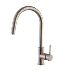 Смеситель для кухни Haiba HB70304-5, сталь