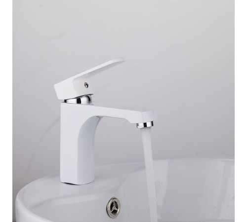 Смеситель для раковины Frud R10301-2, белый