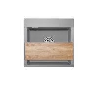 Кухонная мойка Granula 5201, АЛЮМИНИУМ