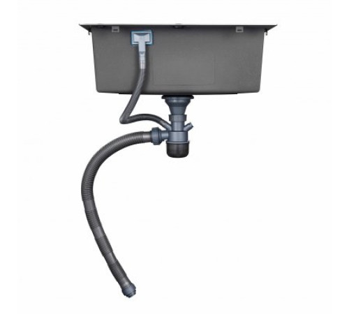 Кухонная мойка FRAP FS6050-9, оружейная сталь