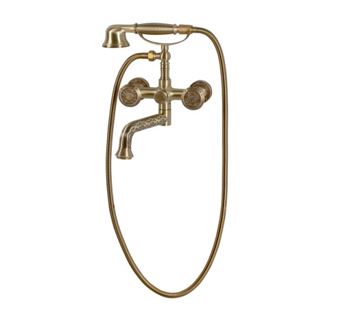 Смеситель для ванны Bronze de Luxe ROYAL 10119P, бронза