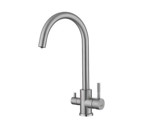 Смеситель для кухни с подключением фильтра воды Haiba HB43828, хром