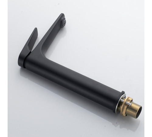 Смеситель для раковины высокий Shevanik S4211H, черный
