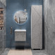 Тумба под раковину подвесная VIGO Геометрия 032 бетон, 50 см