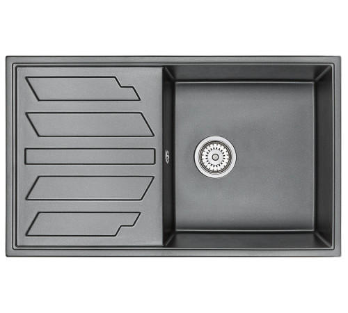 Кухонная мойка Granula 8601, ШВАРЦ