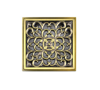 Решетка для душевого трапа Bronze de Luxe 21962, бронза