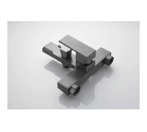 Смеситель для ванны Knotlor KN-22/GM, вороненая сталь